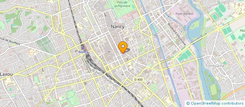 localisation de l'entreprise BB IMMO  NANCY