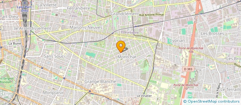 localisation de l'entreprise BB IMMO  LYON