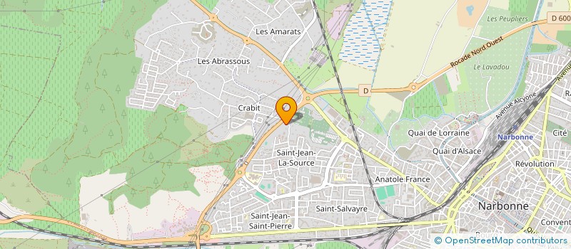 localisation de l'entreprise BB IMMO COMPANY  NARBONNE