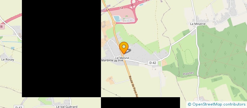 localisation de l'entreprise BB INVEST  COURBEPINE