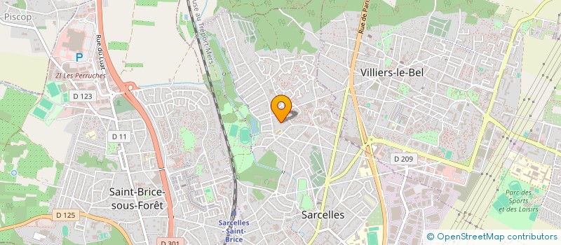 localisation de l'entreprise BB KAD IMMO à SARCELLES