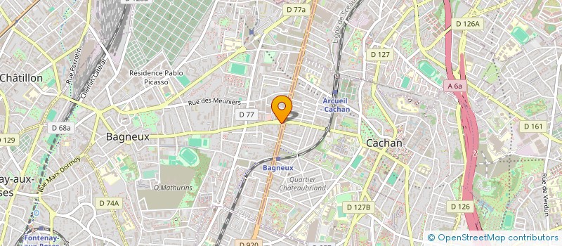 localisation de l'entreprise BB L'ARTISAN DU GOUT à BAGNEUX