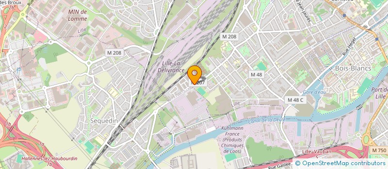 localisation de l'entreprise BB LIGHT DESIGN  LILLE