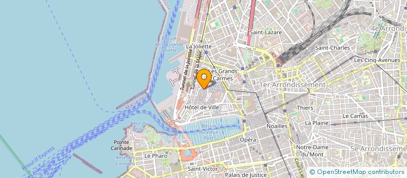 localisation de l'entreprise BB LOC IMMO à MARSEILLE