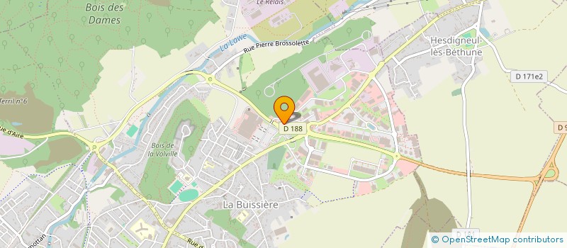 localisation de l'entreprise BB MODE à BRUAY-LA-BUISSIERE