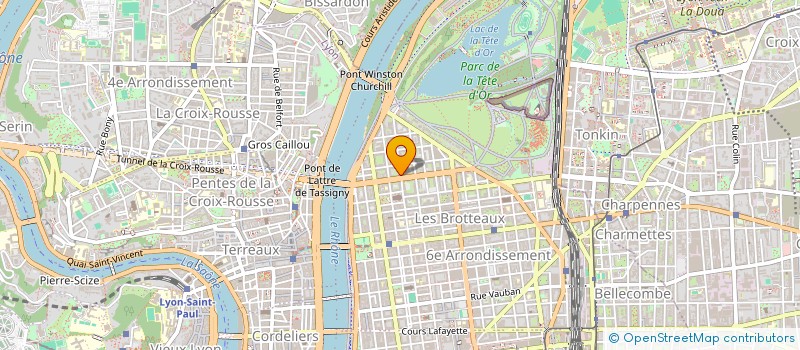 localisation de l'entreprise BB PARTICIPATIONS à LYON