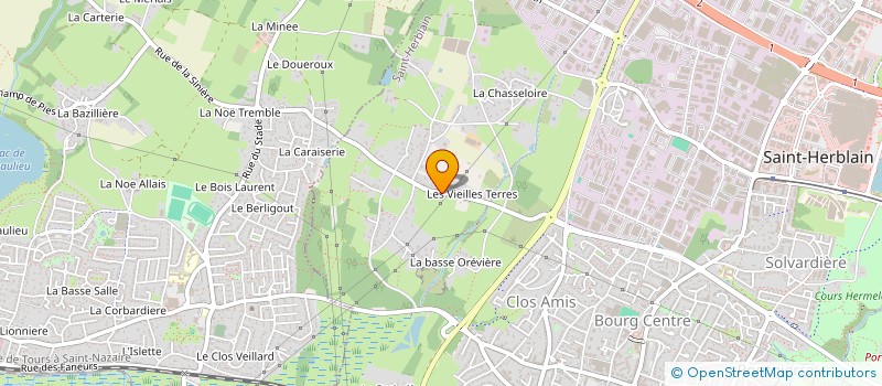 localisation de l'entreprise BB & PARTNERS  SAINT-HERBLAIN