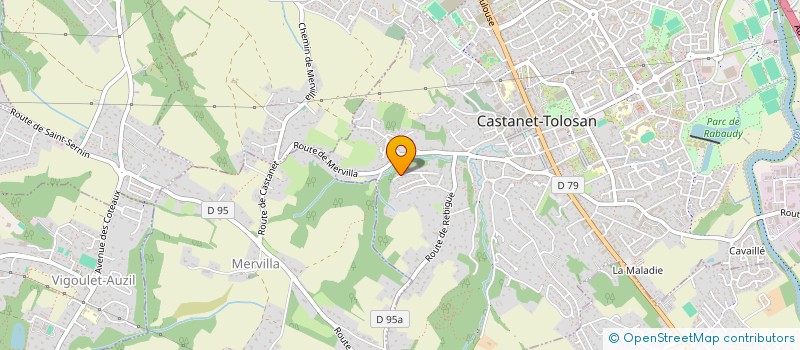 localisation de l'entreprise BB PASTEL à CASTANET-TOLOSAN