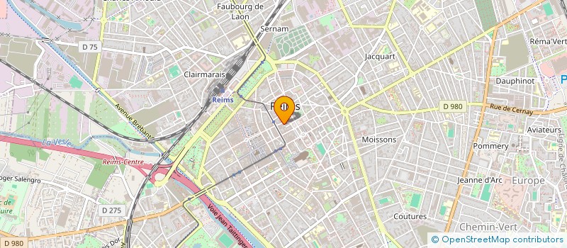 localisation de l'entreprise BB REIMS  REIMS