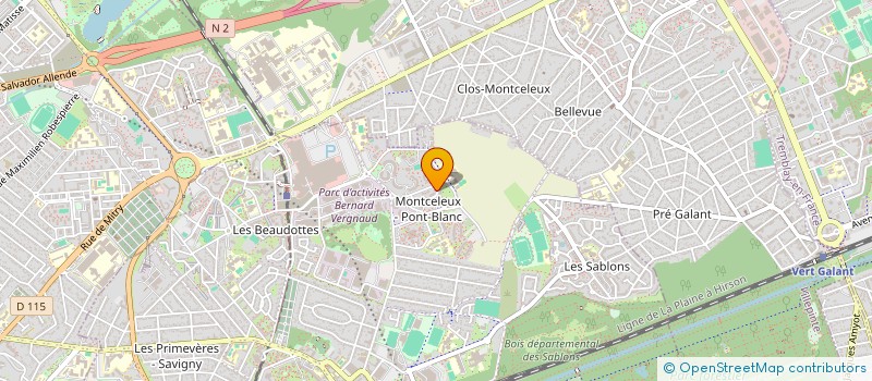 localisation de l'entreprise BB RENOV à SEVRAN