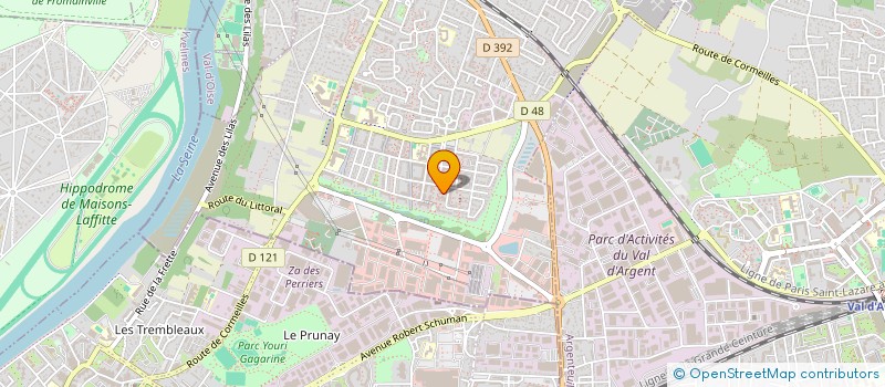 localisation de l'entreprise BB SERVICES à CORMEILLES-EN-PARISIS