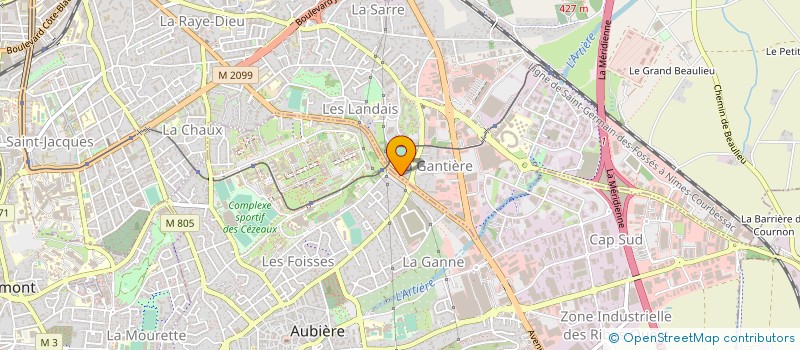localisation de l'entreprise BB SHOP à CLERMONT-FERRAND