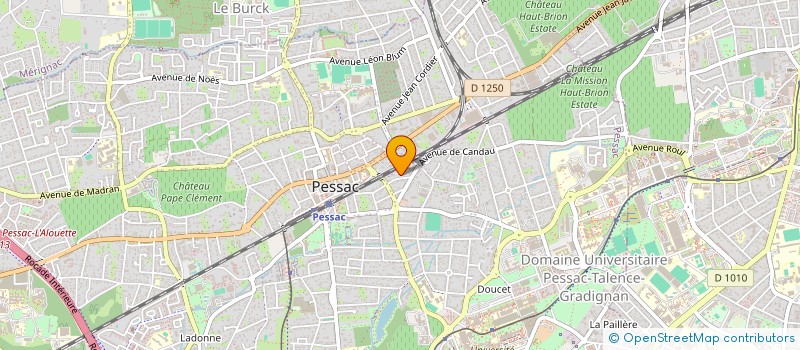 localisation de l'entreprise BB-SK  PESSAC