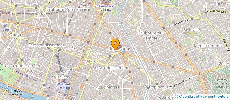 localisation de l'entreprise BB SPORTS EVENTS à PARIS