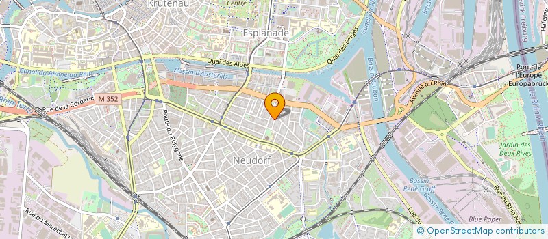 localisation de l'entreprise BB SYCAM à STRASBOURG