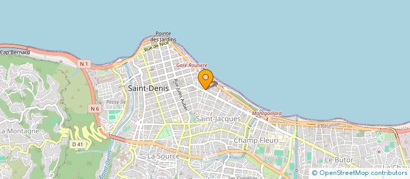 localisation de l'entreprise BB TOYS à SAINT-DENIS