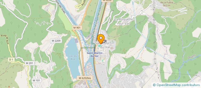 localisation de l'entreprise BB TROC' à SAINT-MARTIN-DU-VAR