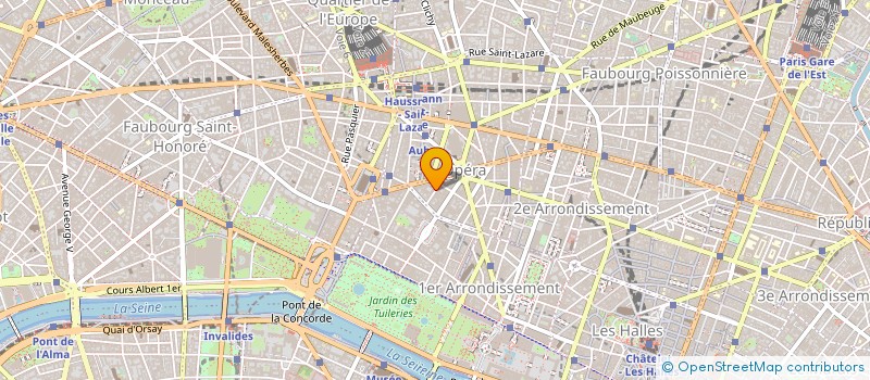 localisation de l'entreprise BB WORLD SITE à PARIS