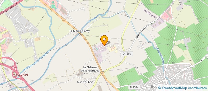 localisation de l'entreprise BB10F  BOUILLARGUES