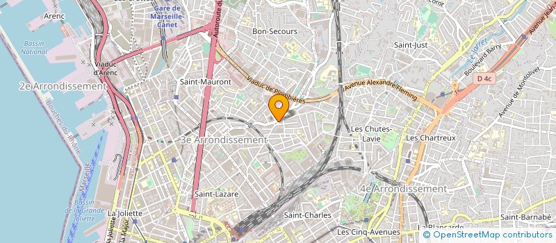 localisation de l'entreprise BB13 AGRICOLE à MARSEILLE
