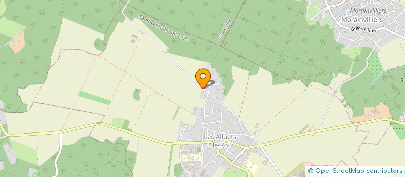 localisation de l'entreprise BB29 INSIDE  LES ALLUETS-LE-ROI