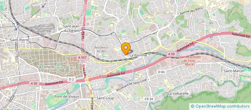 localisation de l'entreprise BB2J à MARSEILLE