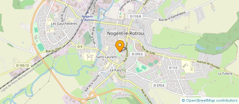 localisation de l'entreprise BB2ME à NOGENT-LE-ROTROU