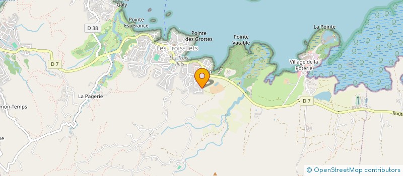 localisation de l'entreprise BB5 à LES TROIS-ILETS