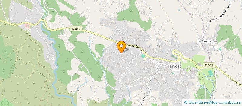 localisation de l'entreprise BB73 à FLAYOSC