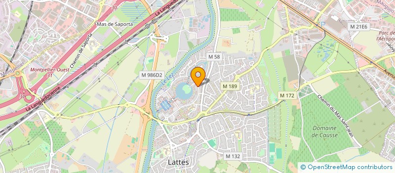 localisation de l'entreprise BB8 AERO à LATTES