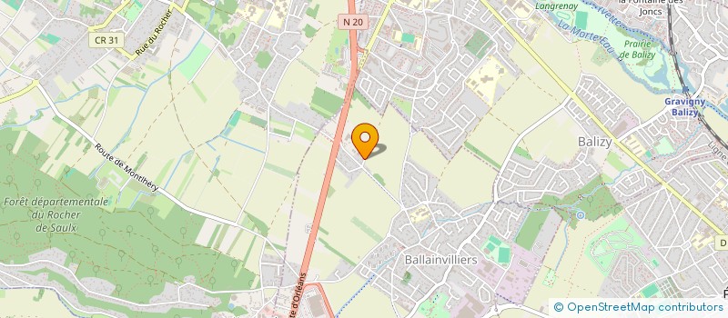 localisation de l'entreprise BB8-F  BALLAINVILLIERS