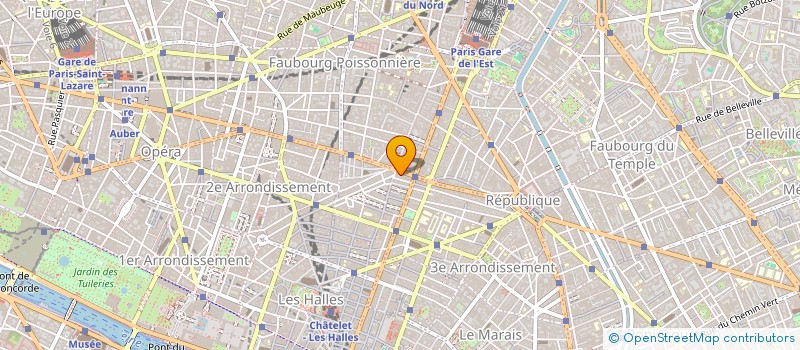 localisation de l'entreprise BBA  PARIS