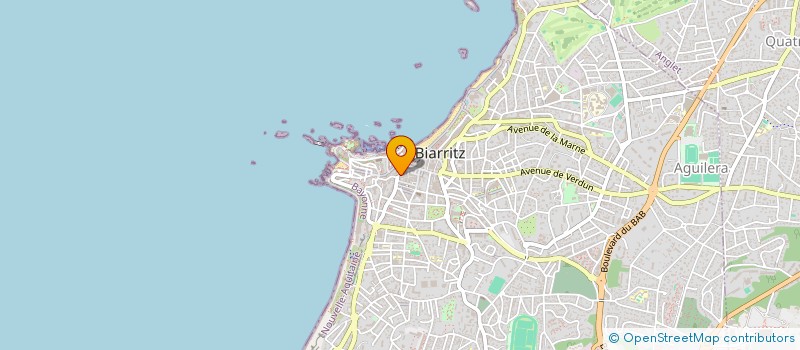 localisation de l'entreprise BBA à BIARRITZ