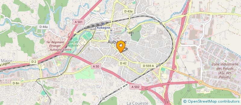 localisation de l'entreprise BBA CHICKEN BRAISE à AUBAGNE