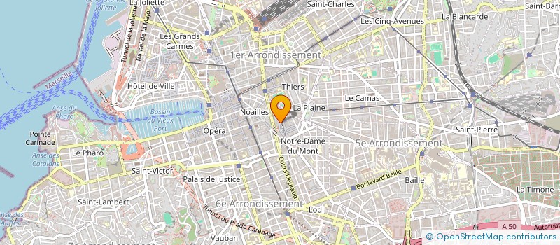 localisation de l'entreprise BBA CONSULTING à MARSEILLE