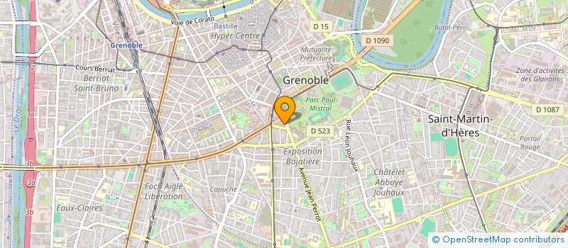 localisation de l'entreprise BBAB CONSEIL  GRENOBLE