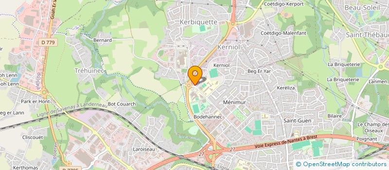 localisation de l'entreprise BBAF  VANNES