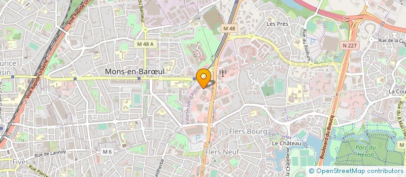 localisation de l'entreprise BBAG HOLDING  VILLENEUVE D ASCQ