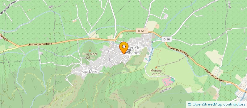 localisation de l'entreprise BBAILS  SAINT-MICHEL-DE-LLOTES