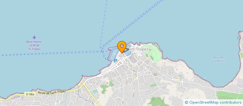 localisation de l'entreprise BBANGE à SAINT-TROPEZ