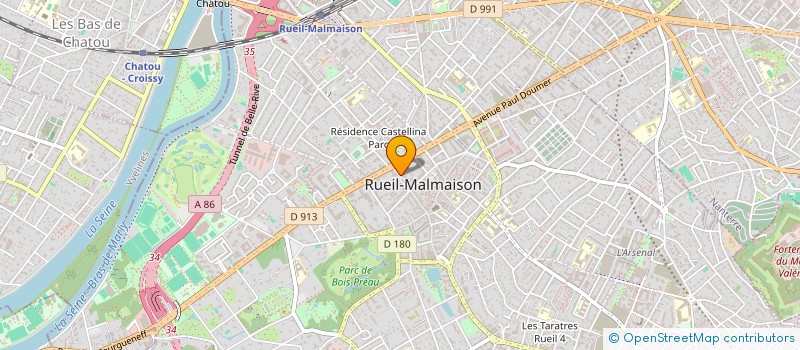 localisation de l'entreprise BBB 92  RUEIL-MALMAISON