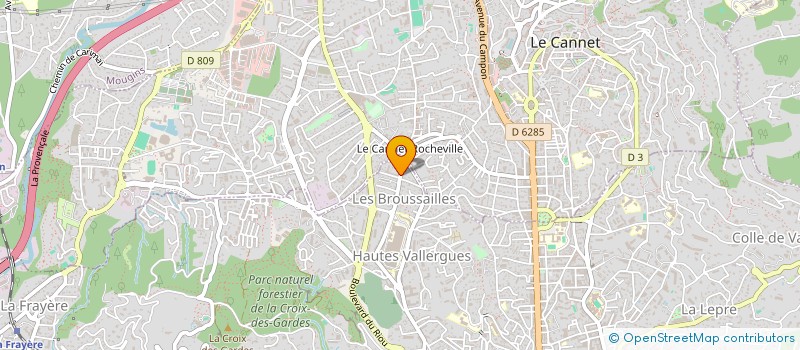 localisation de l'entreprise BBBENERGY à CANNES