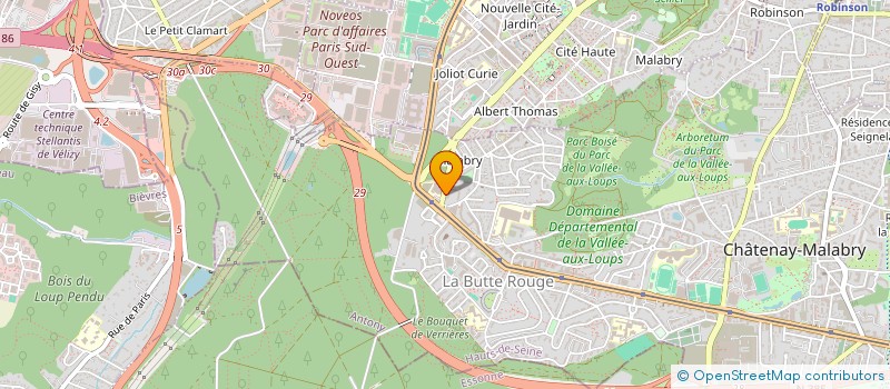 localisation de l'entreprise BBBROWSPARIS  CHATENAY-MALABRY