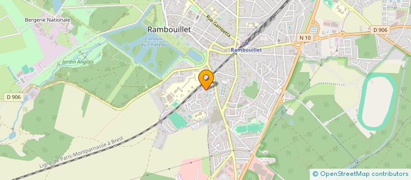 localisation de l'entreprise BBC 23  RAMBOUILLET