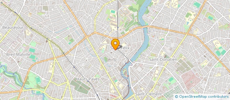localisation de l'entreprise BBC à NANTES