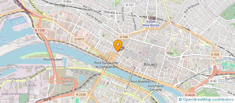 localisation de l'entreprise BBC à ROUEN