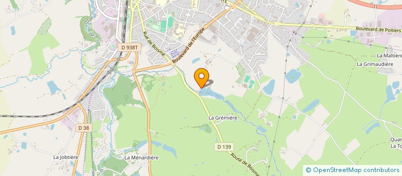 localisation de l'entreprise BBC  BRESSUIRE