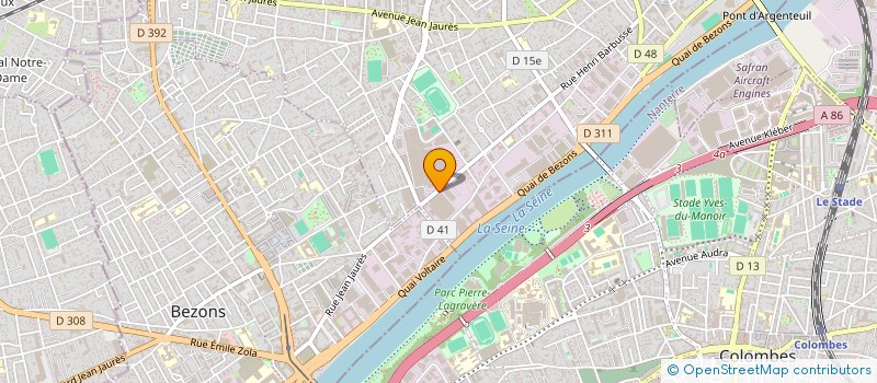 localisation de l'entreprise BBC  ARGENTEUIL