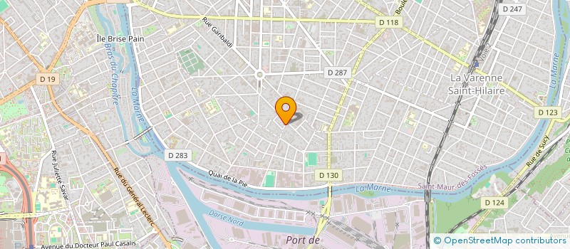 localisation de l'entreprise BBC BAT  PARIS