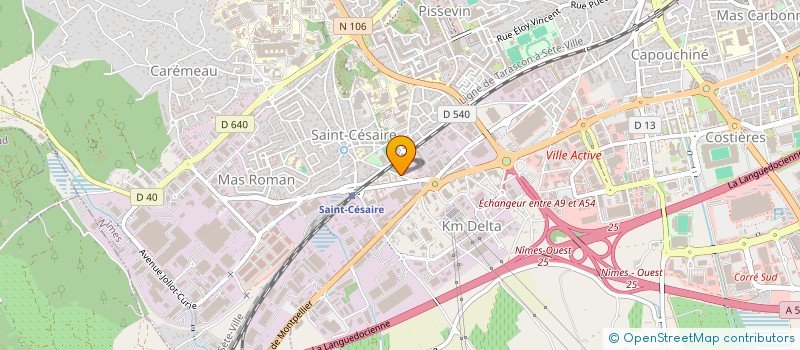 localisation de l'entreprise BBC DISTRIBUTION  NIMES